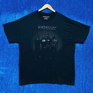 Weezer The Black Album Cover Art Pop Punk Rock Band Tee XL